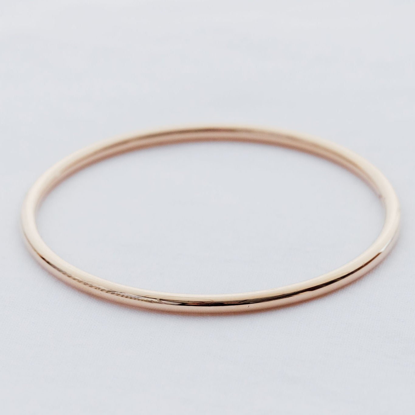Round Wire Bangle