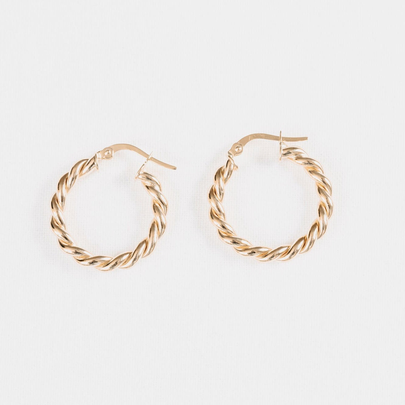 Large Twisted Hoops