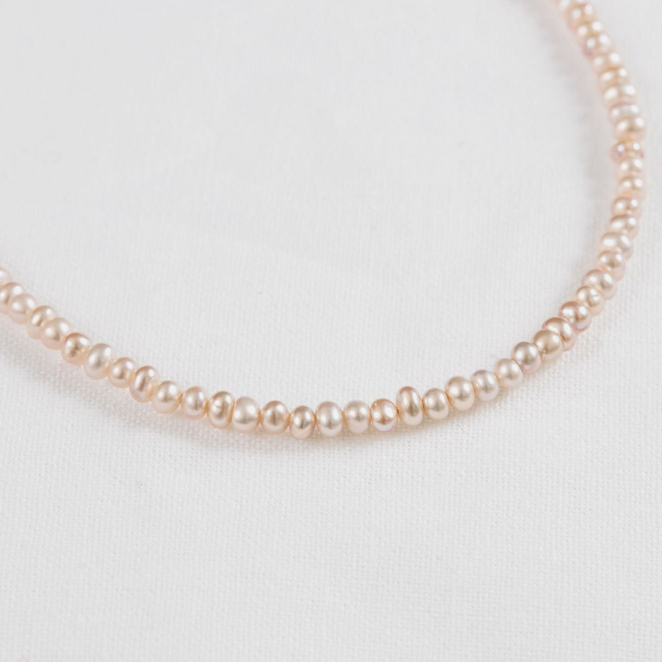 Pink Pearl Choker