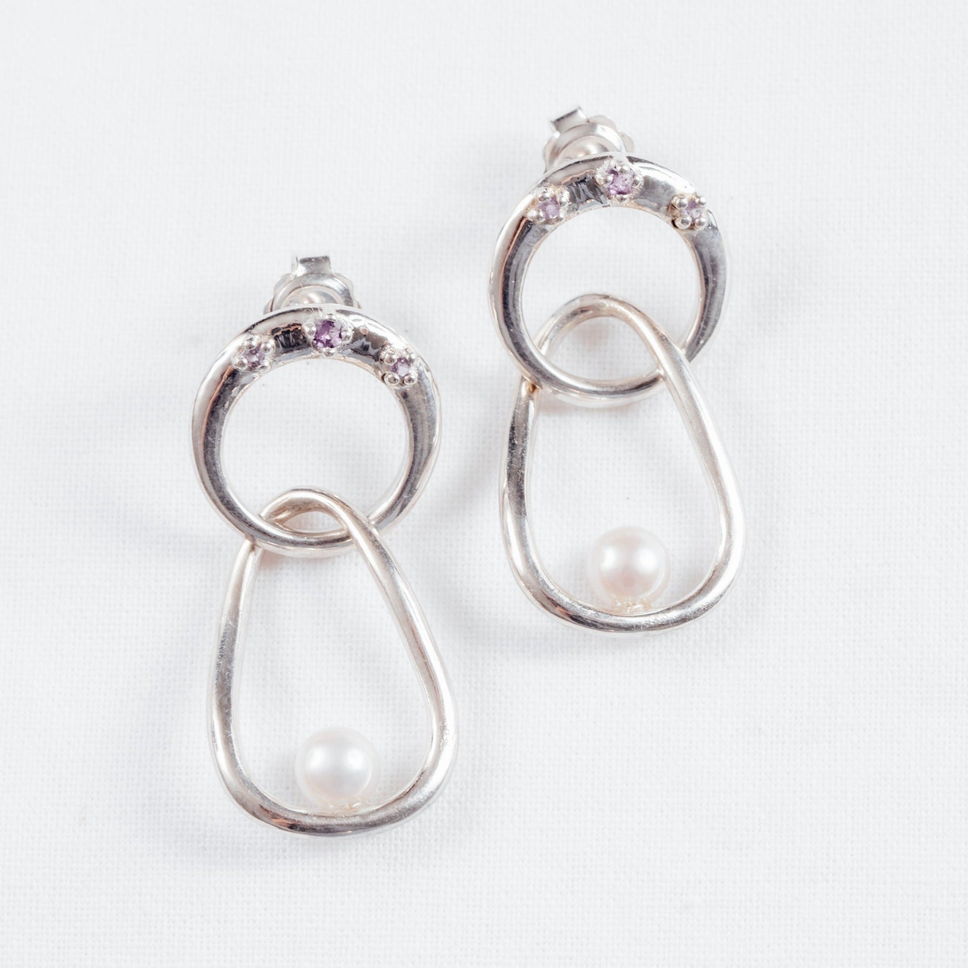 Large Pearl Earrings