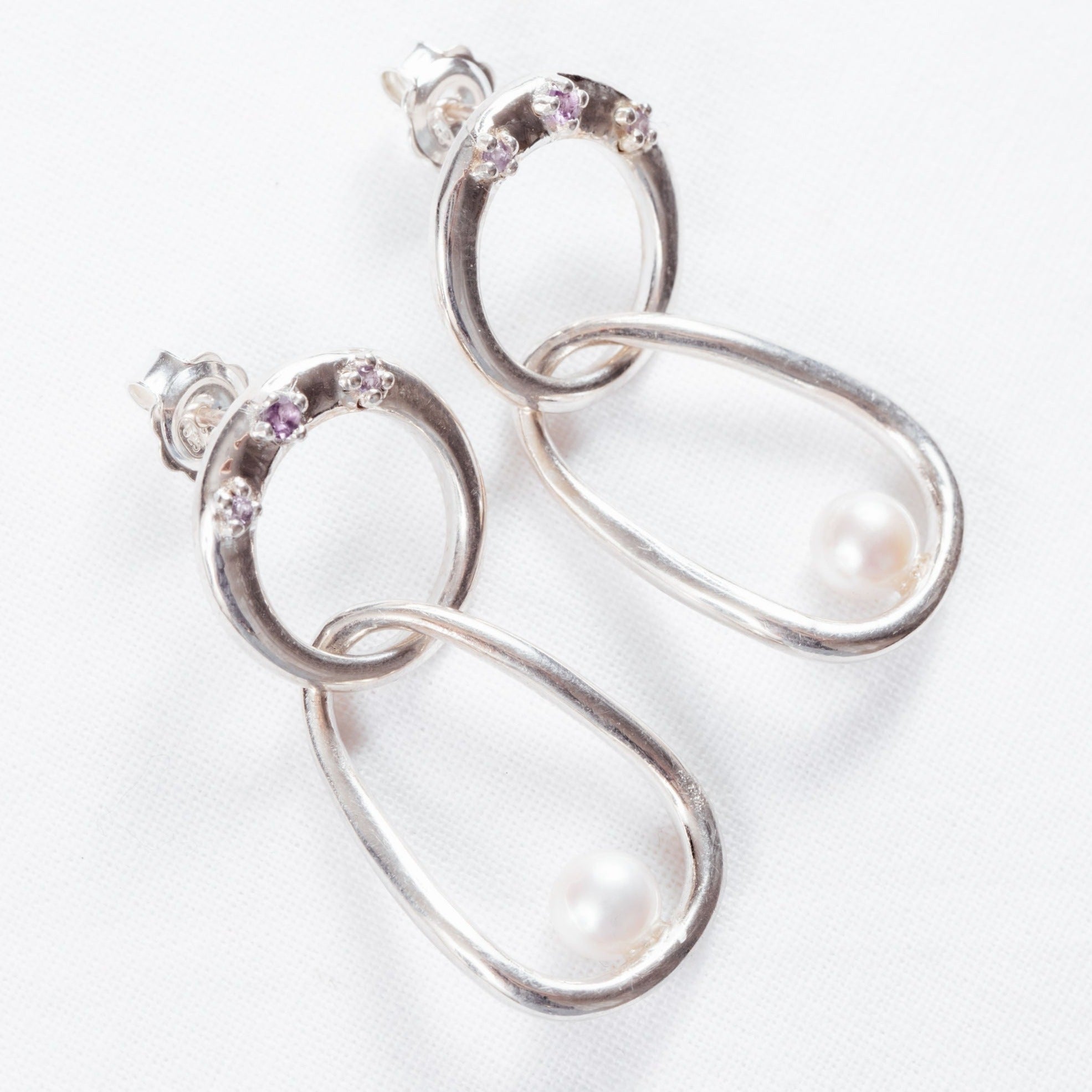 Large Pearl Earrings