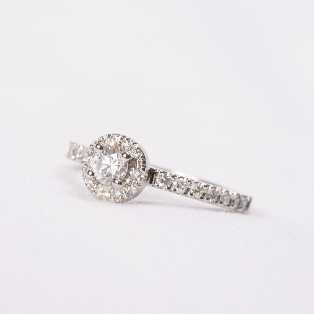 Platinum Diamond Halo