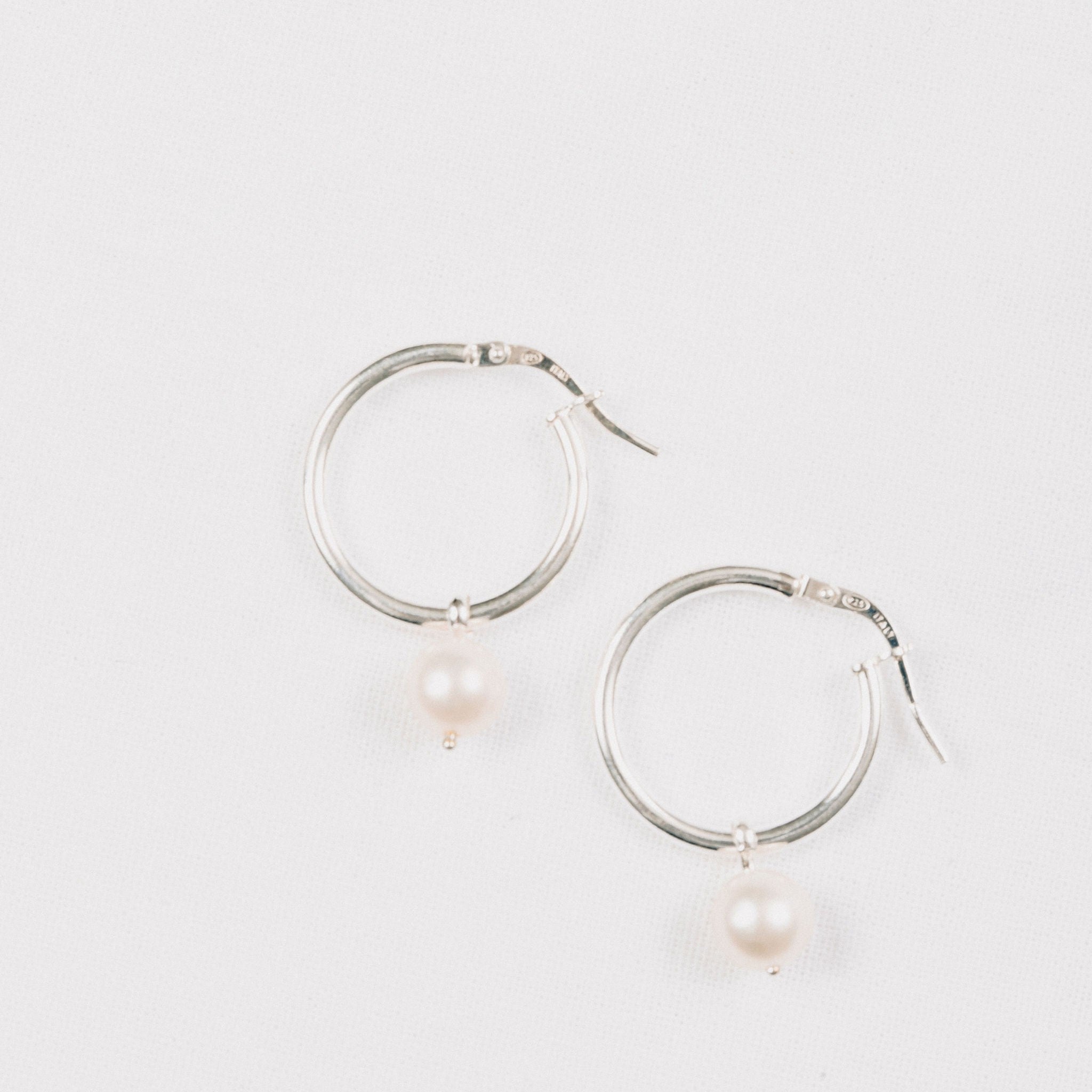 Ashley Pearl Hoops