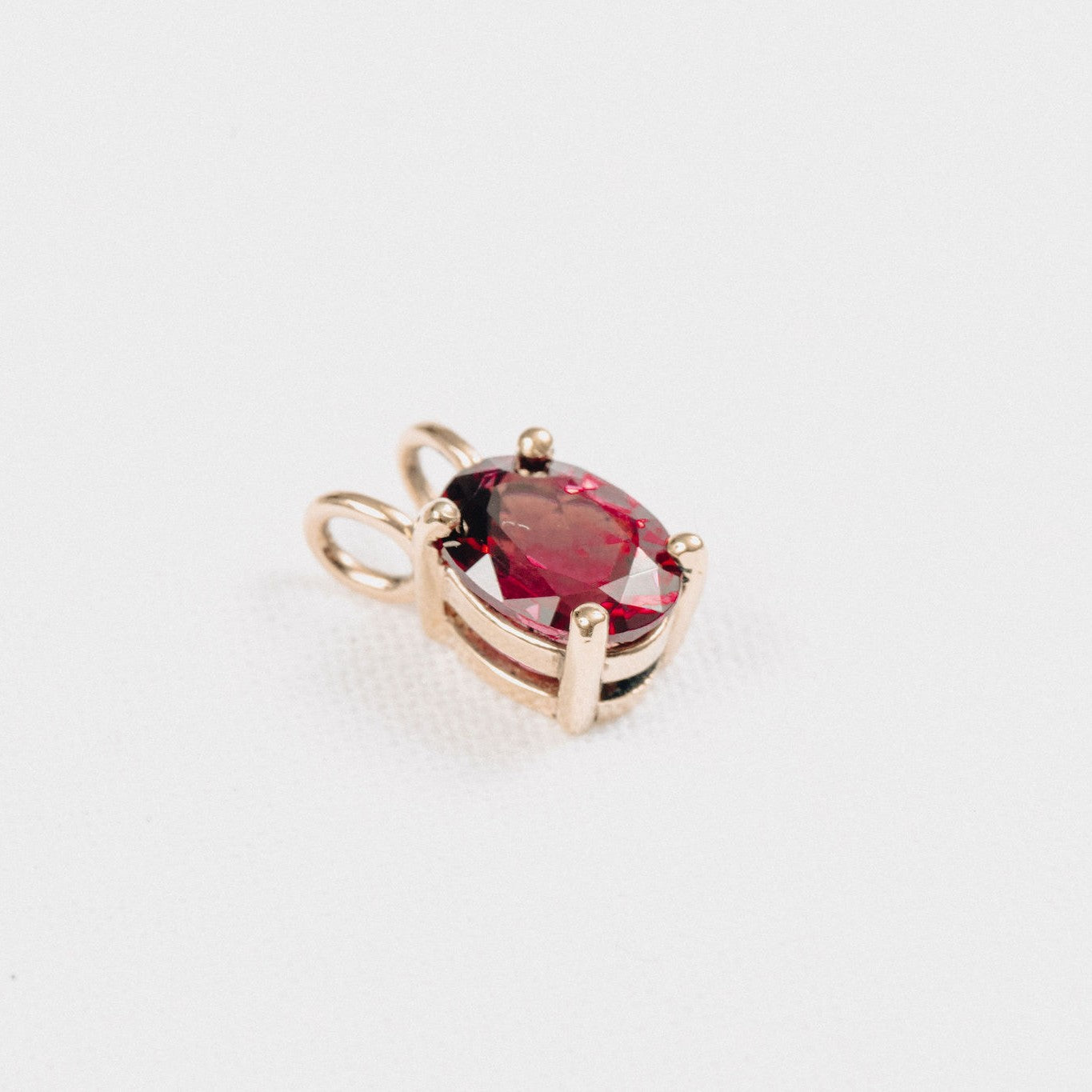Rhodolite Garnet Pendant