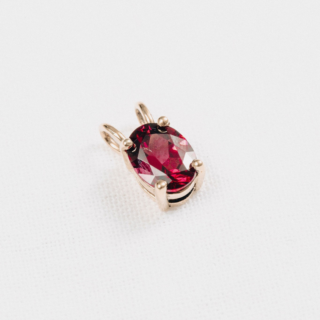 Rhodolite Garnet Pendant