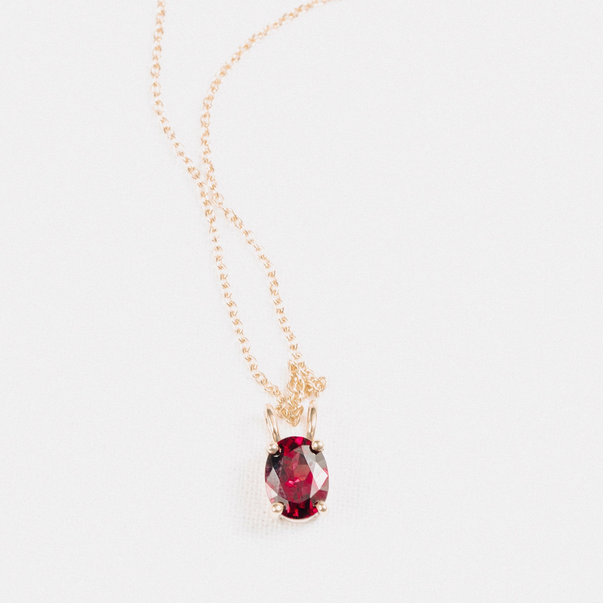 Rhodolite Garnet Pendant
