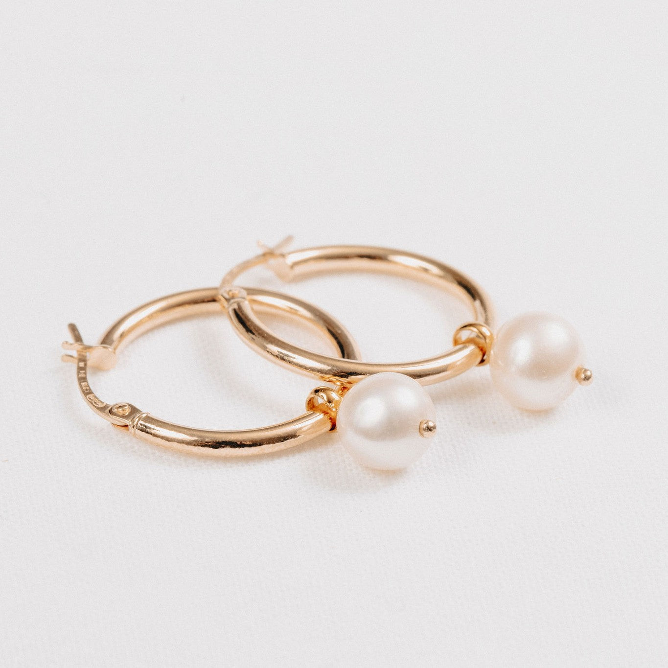 Ashley Pearl Hoops