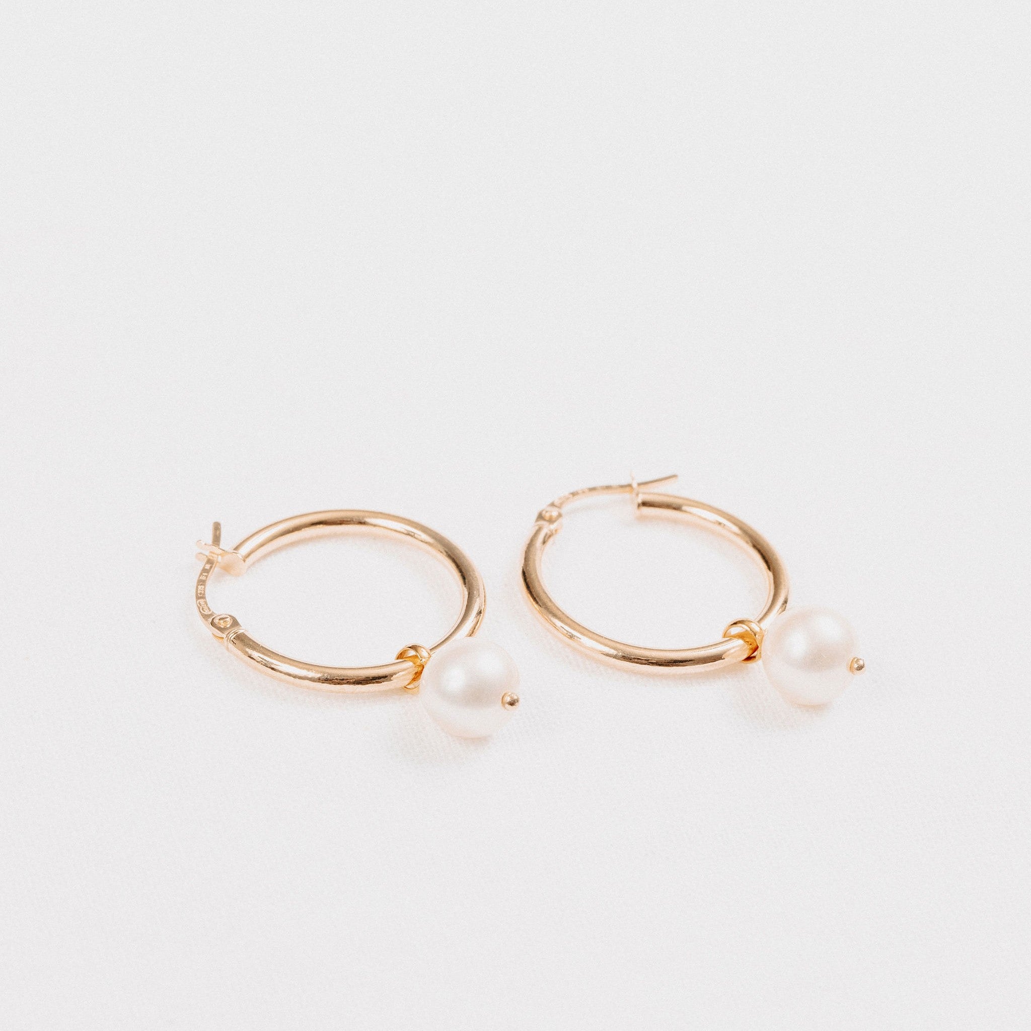 Ashley Pearl Hoops