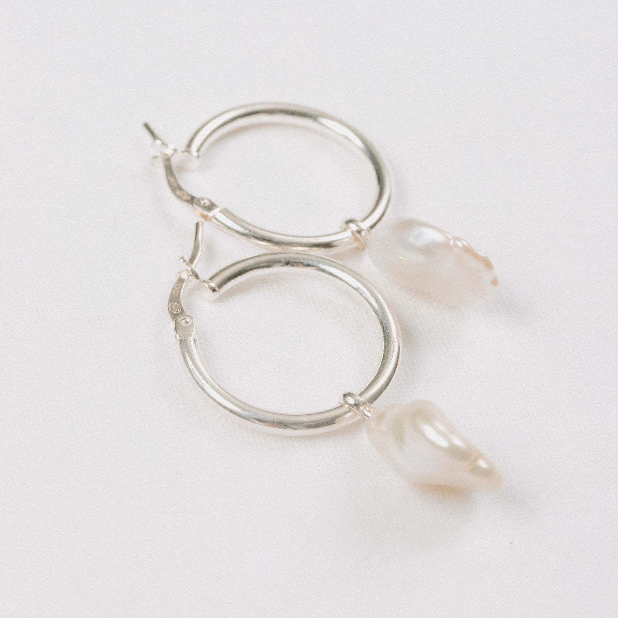 Ashley Pearl Hoops