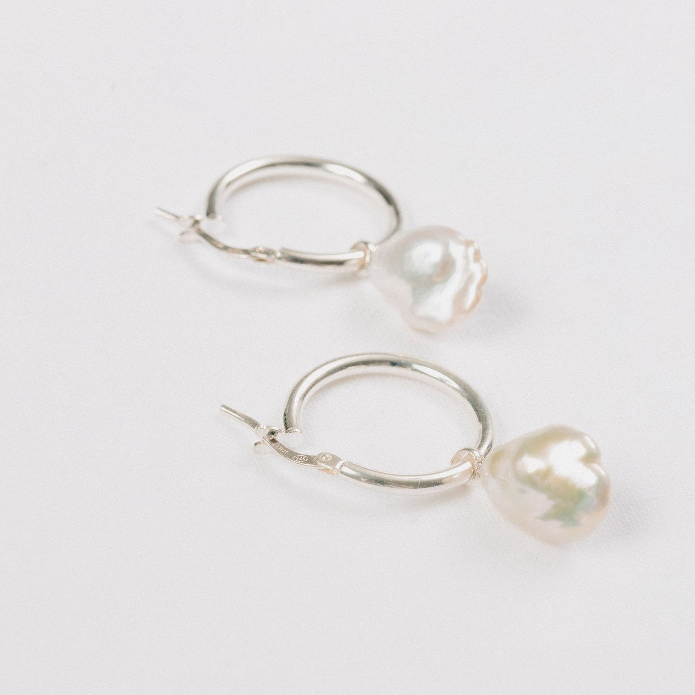 Ashley Pearl Hoops