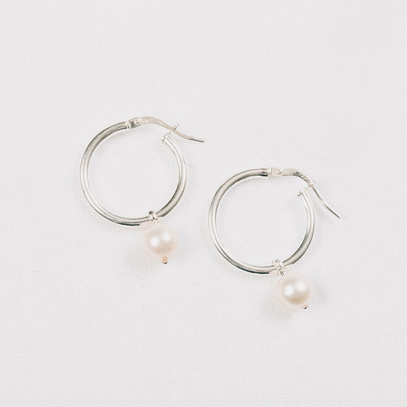 Ashley Pearl Hoops