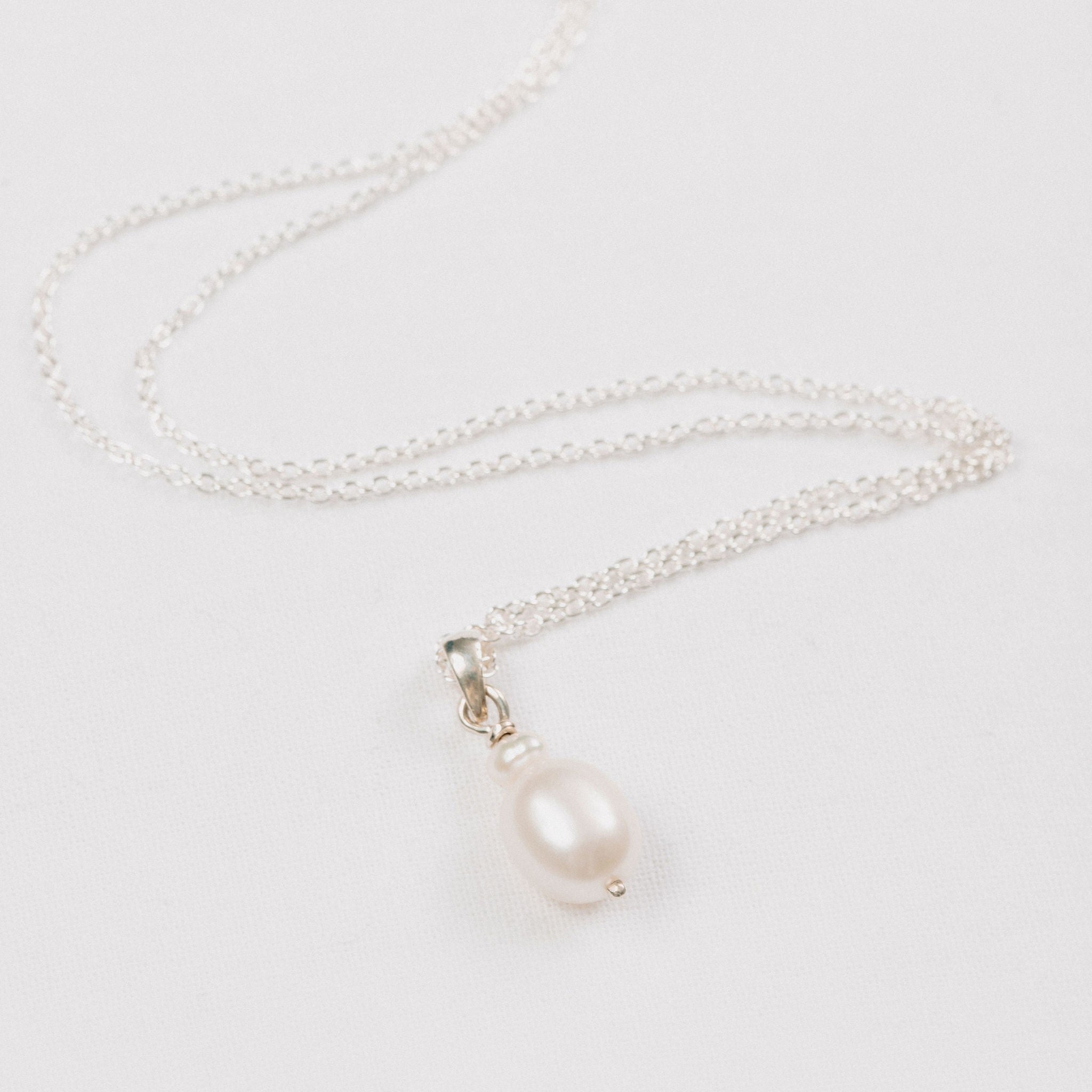 Double Pearl Pendant