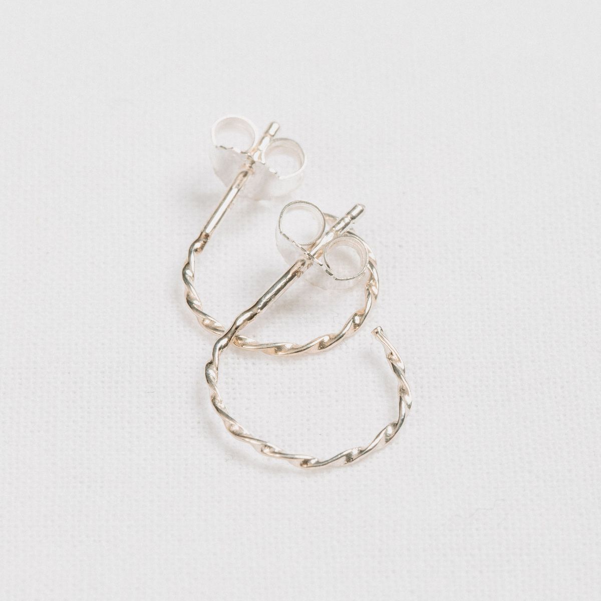 Twisted Wire Hoops