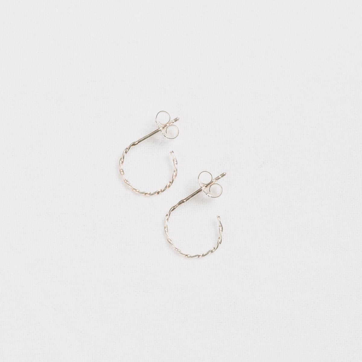 Twisted Wire Hoops