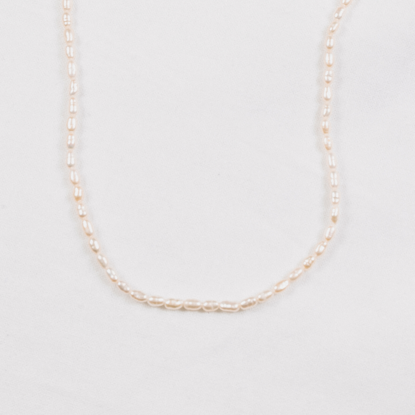Rice Pearl Necklace