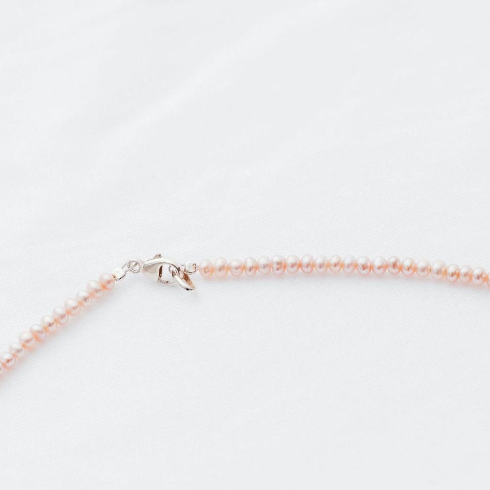 Pink Pearl Necklace