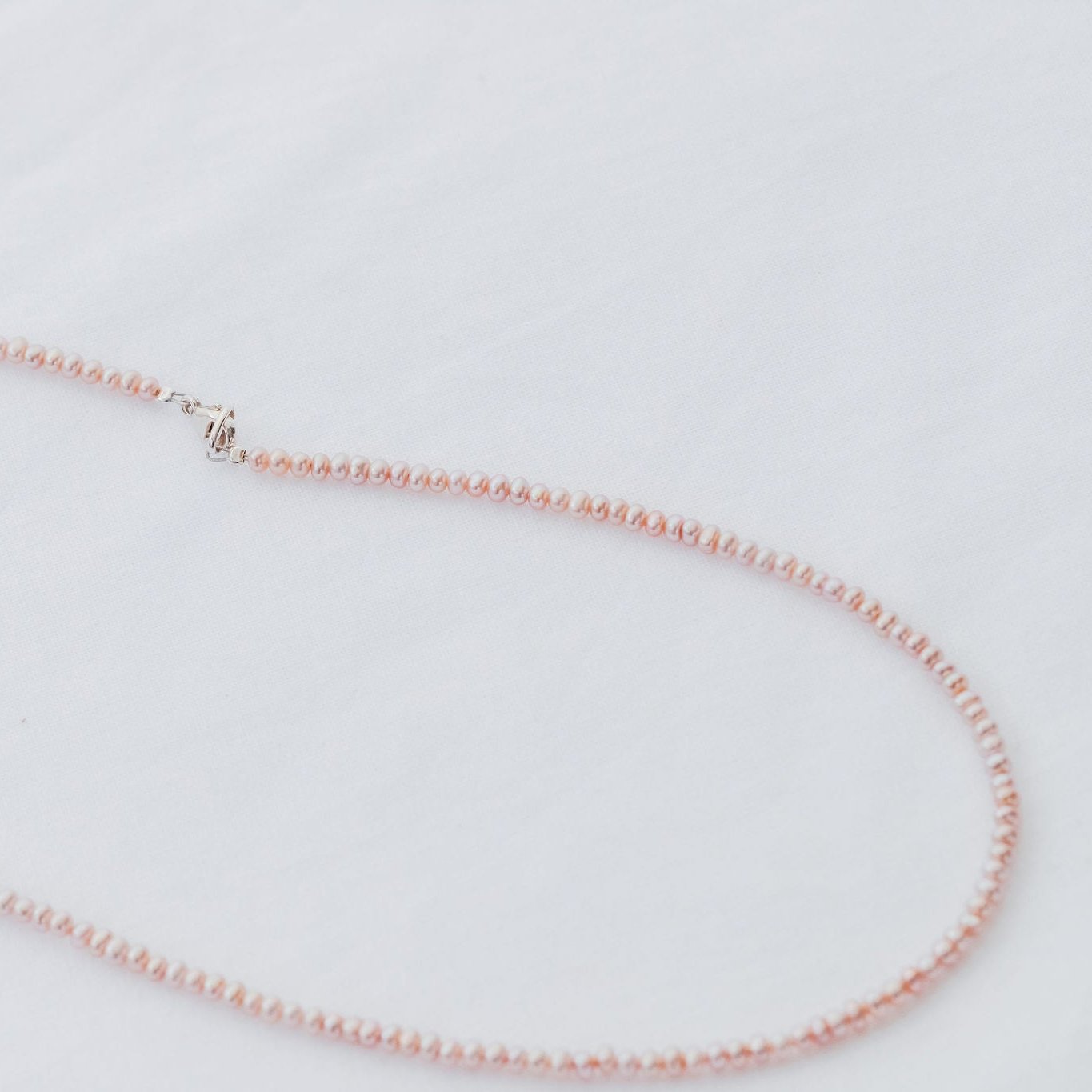 Pink Pearl Necklace