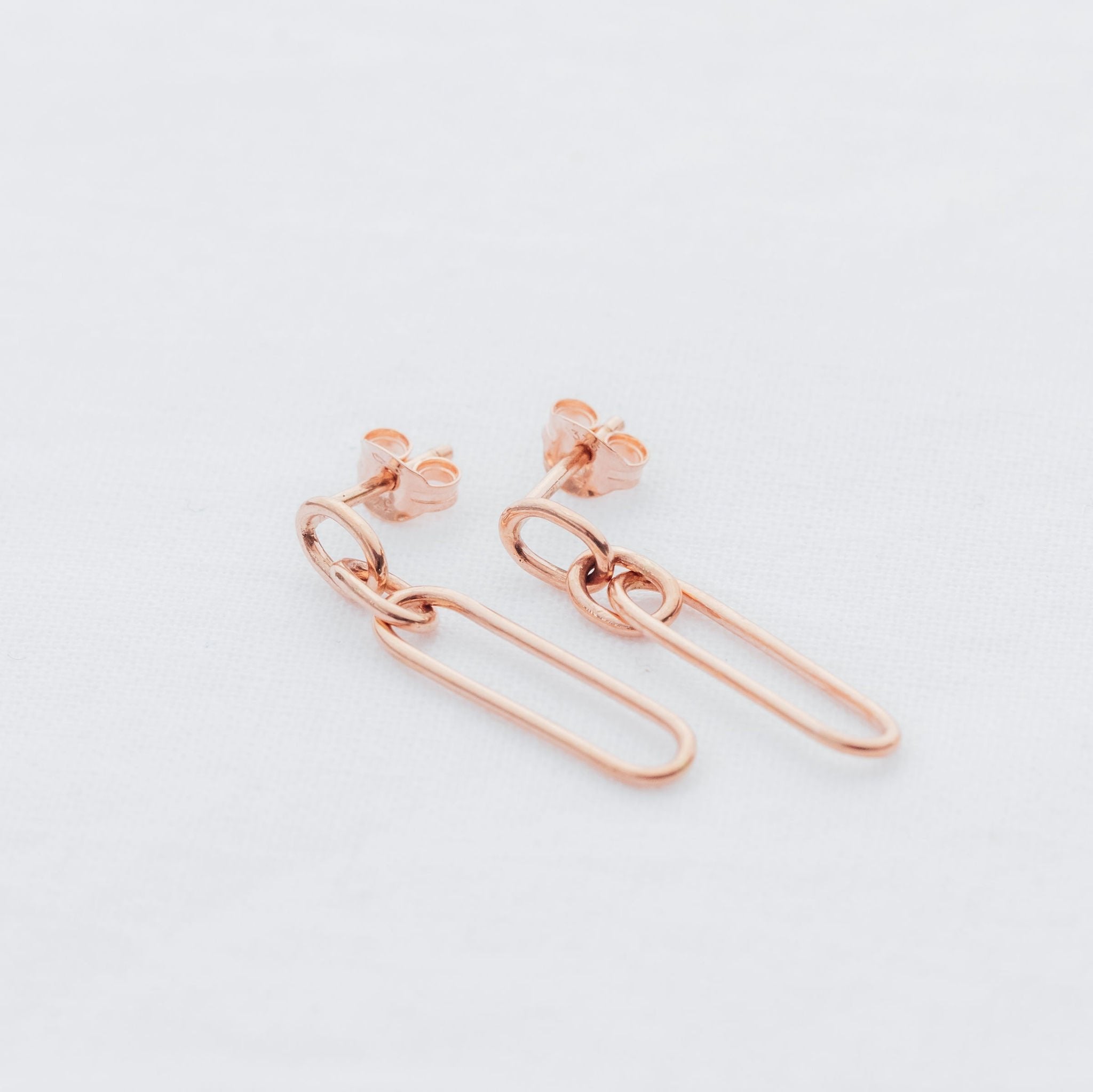 Mini Paperclips Earrings