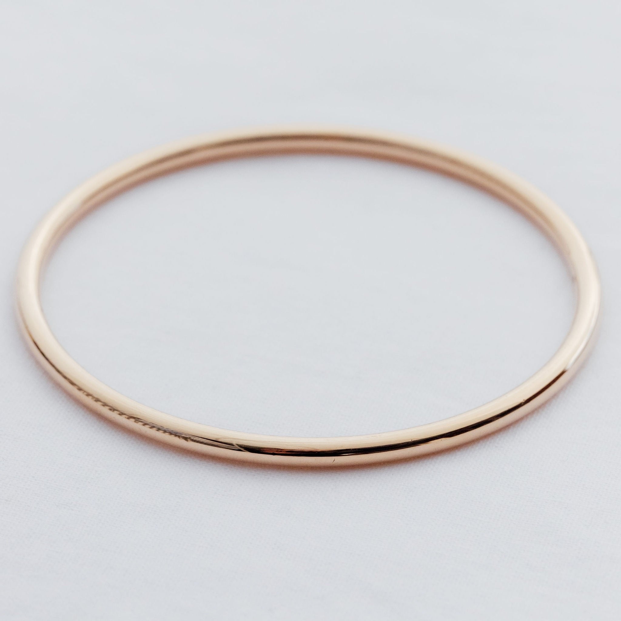 Round Wire Bangle