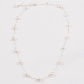 Pearl and Chain Necklace